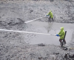 鹰潭河道清淤